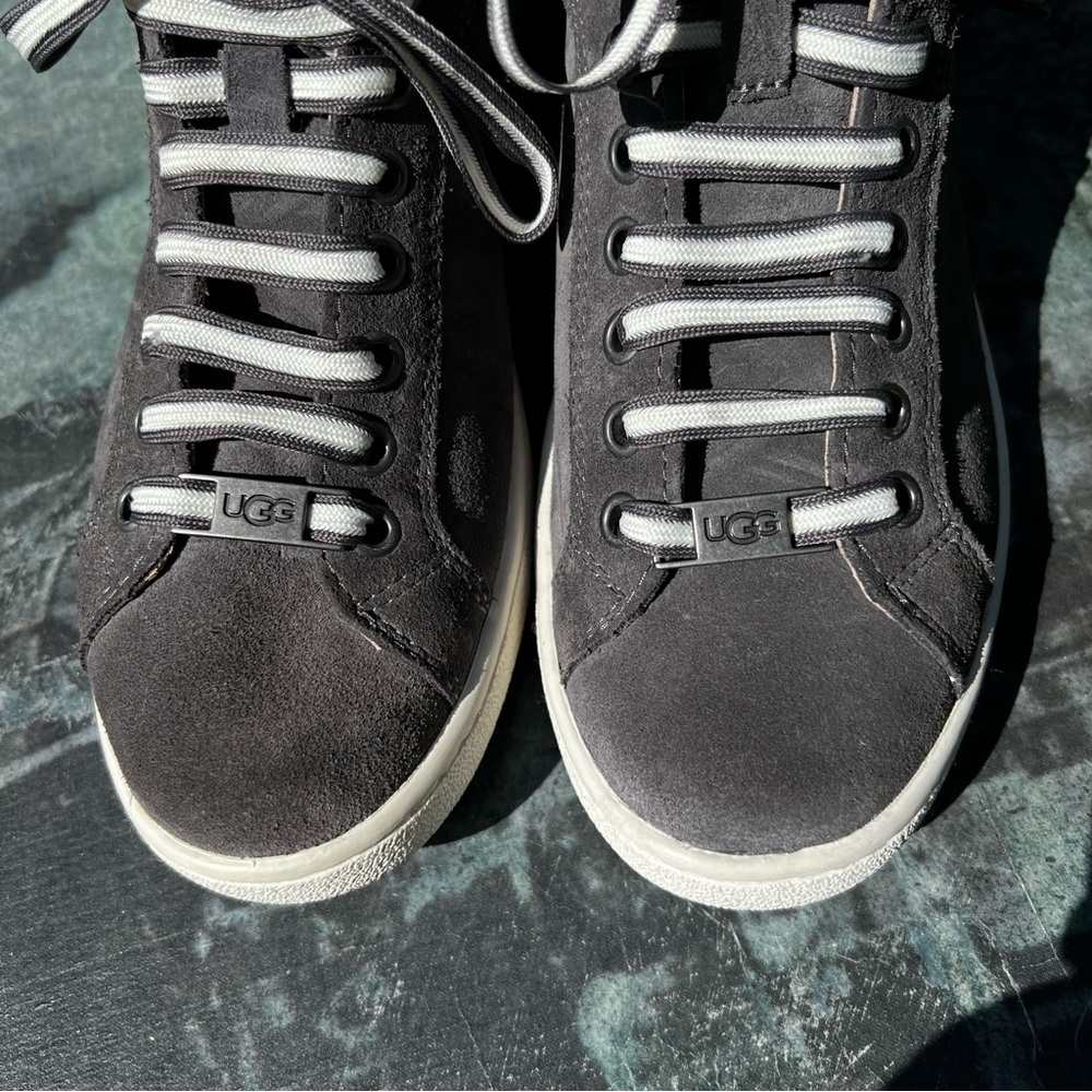 💯UGG STARLYN CHARCOAL SNEAKERS - WOMEN'S - Picture 4 of 15